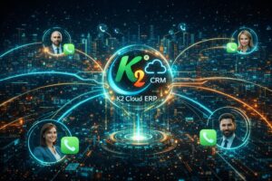 IP телефонія та CRM K2 Cloud ERP