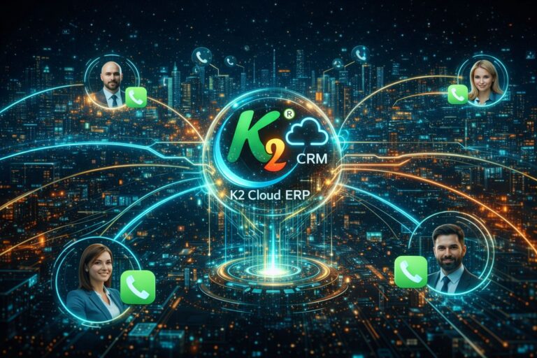 IP телефонія та CRM K2 Cloud ERP