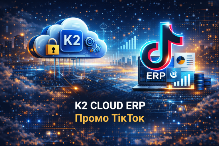 K2 Cloud ERP промо Тікток