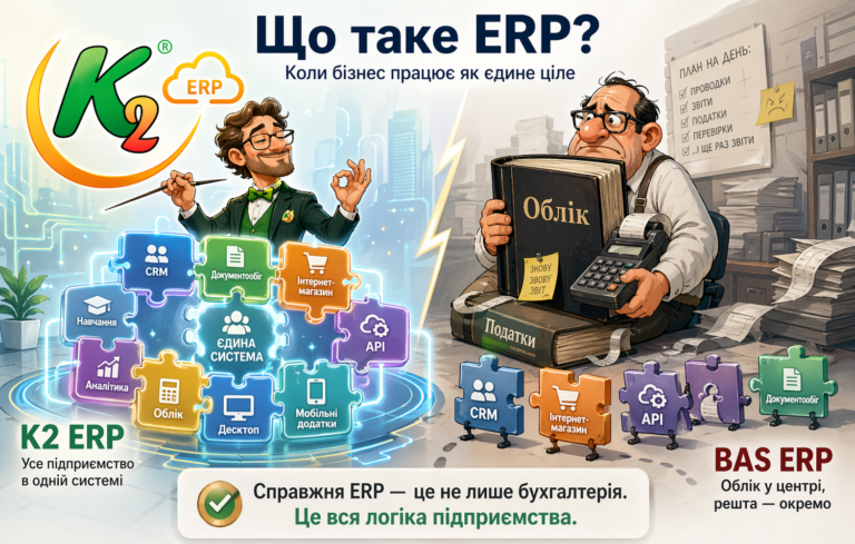 Що таке ERP — і чому справжня ERP-система починається там, де закінчується звичка зводити бізнес до бухгалтерії