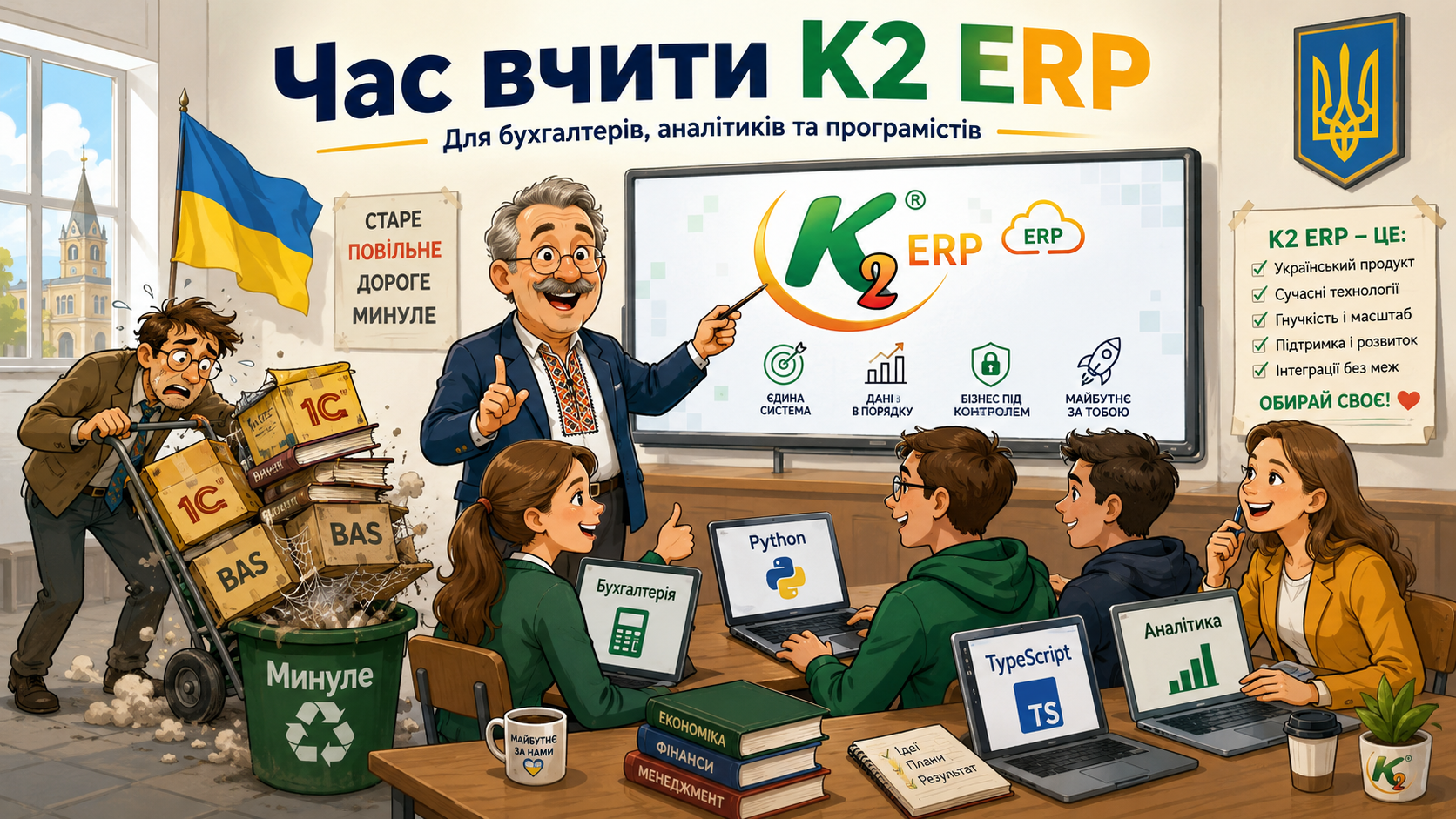 Навчання K2 ERP