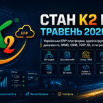 K2 ERP стан на травень 2026