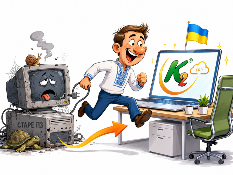 Чому K2 ERP — краща альтернатива 1С та BAS