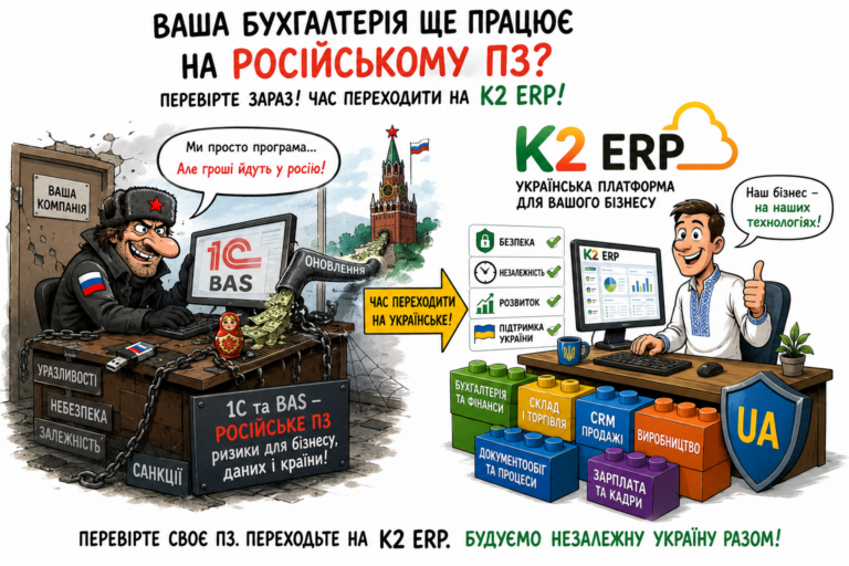 Про боротьбу з російським софтом та K2 ERP написав OBOZ.UA