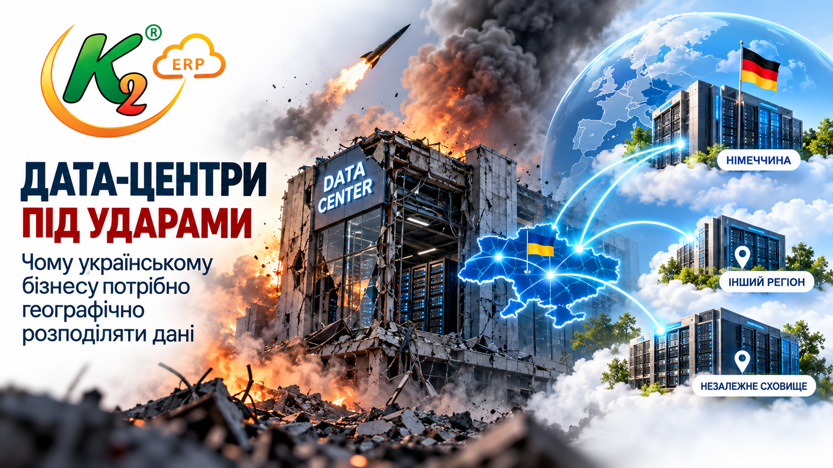 Атаки на датацентри України